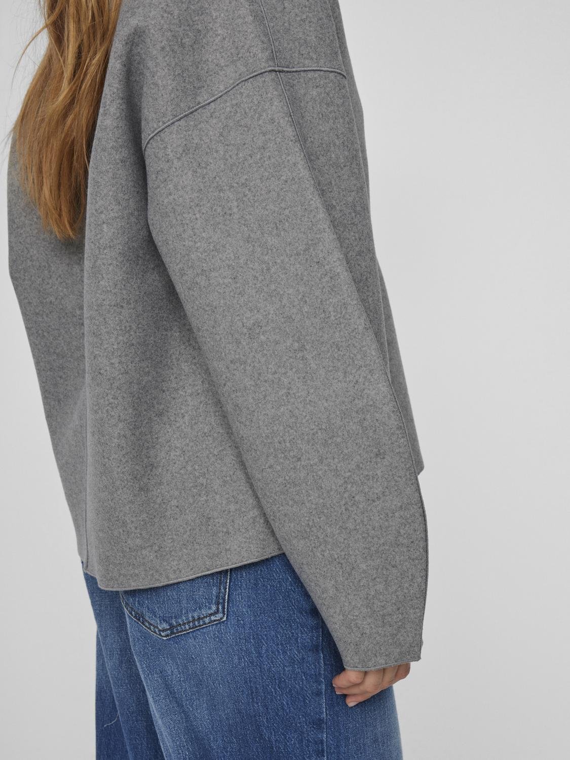 VIJUICE Jacket - Medium Grey Melange - VERO MODA & VILA Bergvik